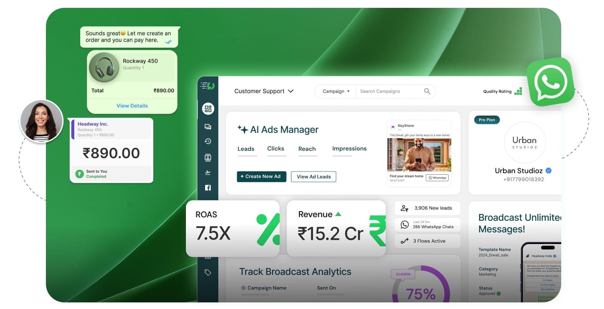 北凰 WhatsApp Business API